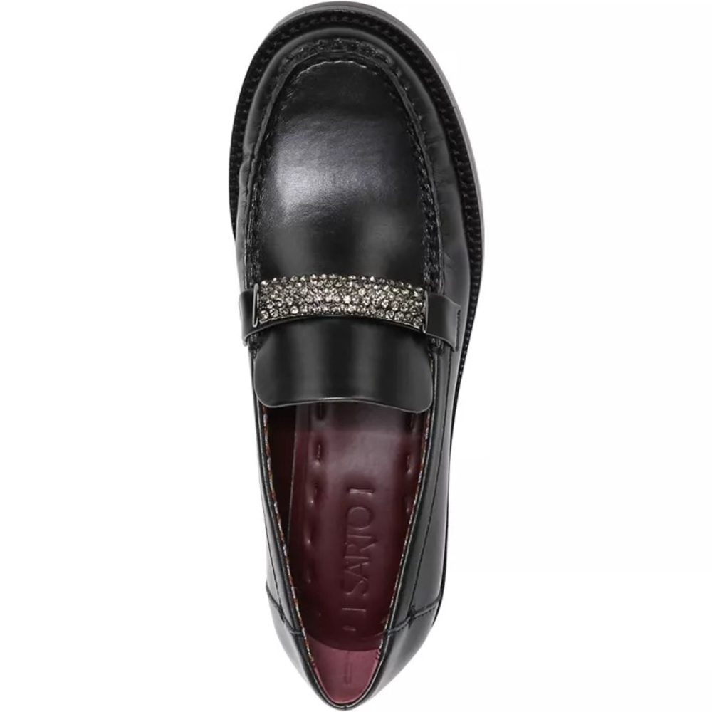 Franco Sarto A-Lizzy Black Loafer Sz11. 1246351001